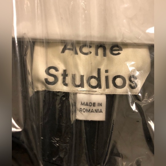 Acne studio Black Parka Coat - Picture 3 of 3